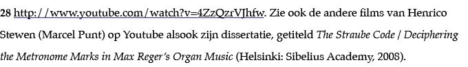 28 http:  www youtube com watch v 4ZzQzrVJhfw  Zie ook de andere films van Henrico Stewen (Marcel Punt) op Youtube al   