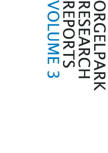 ORGELPARK RESEARCH REPORTS VOLUME 3   