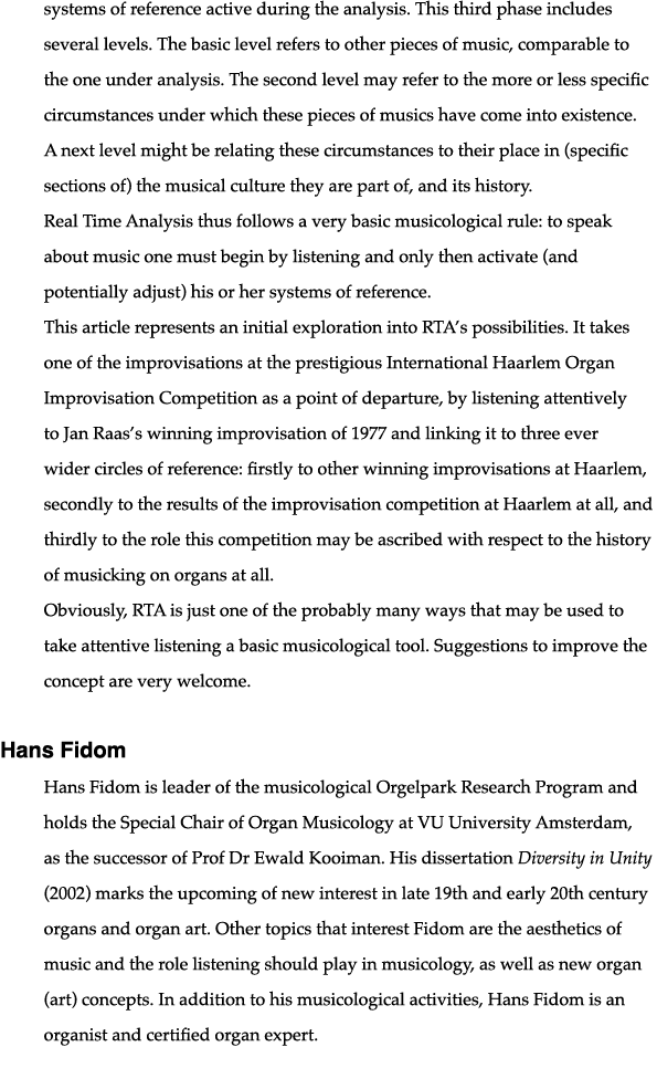 systems of reference active during the analysis  This third phase includes several levels  The basic level refers to    