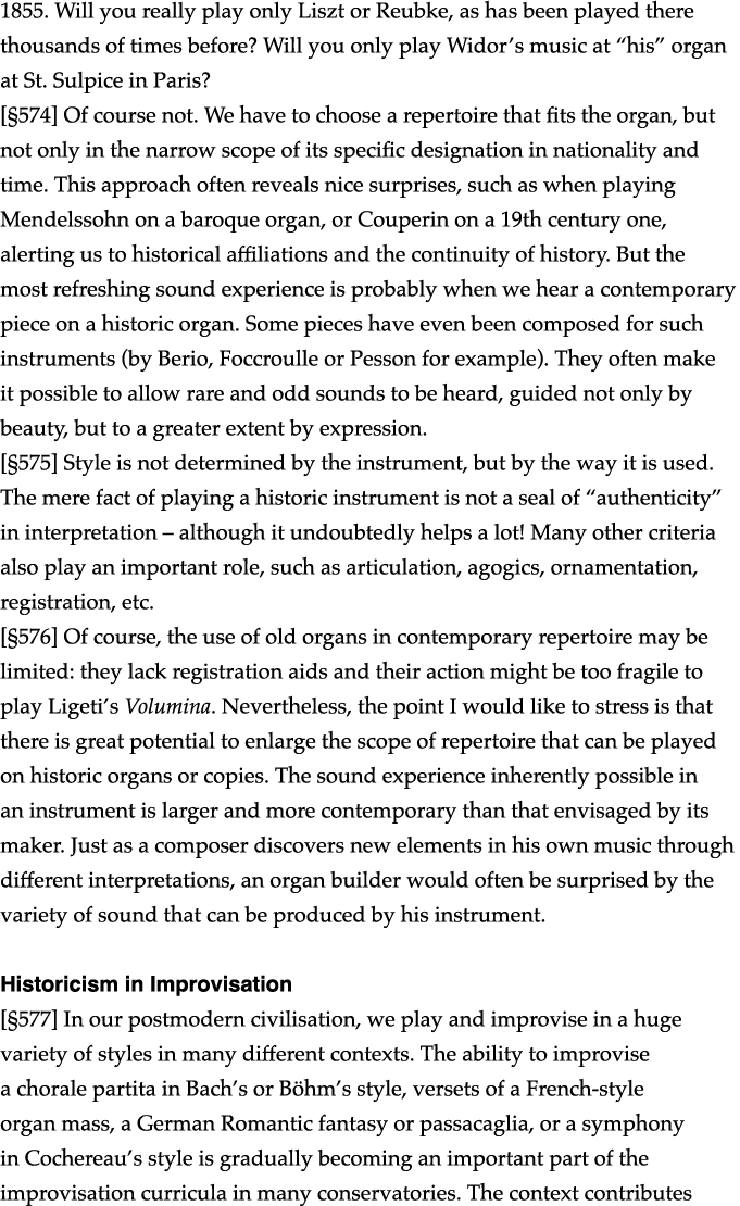1855  Will you really play only Liszt or Reubke, as has been played there thousands of times before  Will you only pl   
