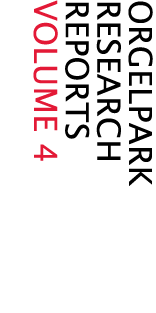 ORGELPARK RESEARCH REPORTS VOLUME 4  