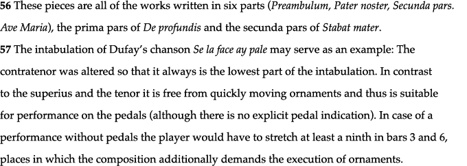 56 These pieces are all of the works written in six parts (Preambulum, Pater noster, Secunda pars  Ave Maria), the pr   