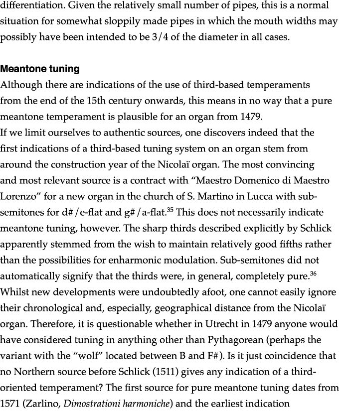 differentiation  Given the relatively small number of pipes, this is a normal situation for somewhat sloppily made pi   