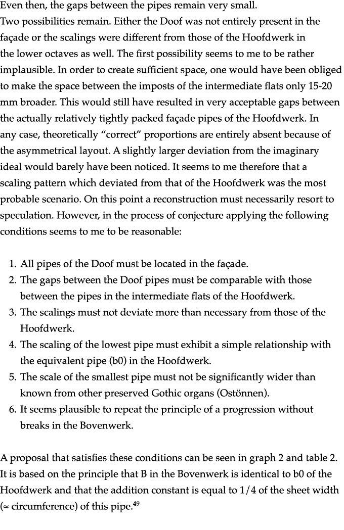 Even then, the gaps between the pipes remain very small  Two possibilities remain  Either the Doof was not entirely p   