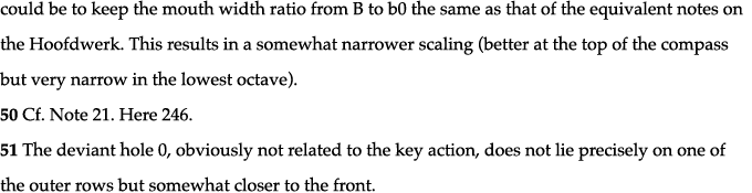 could be to keep the mouth width ratio from B to b0 the same as that of the equivalent notes on the Hoofdwerk  This r   
