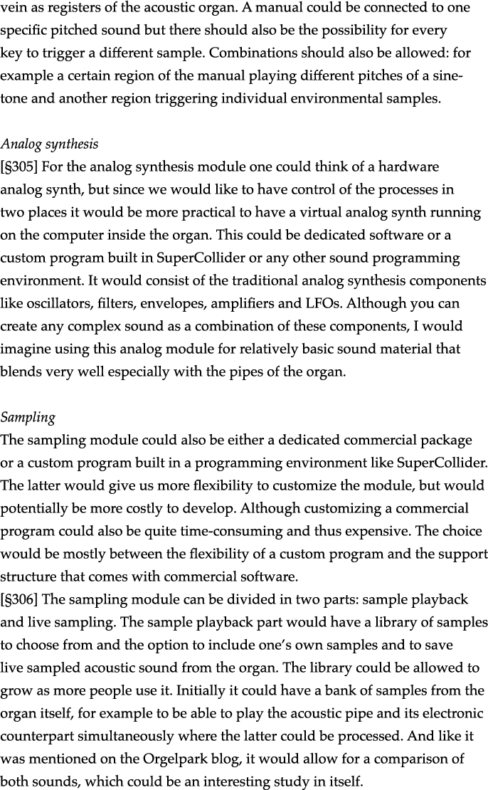 vein as registers of the acoustic organ  A manual could be connected to one specific pitched sound but there should a   