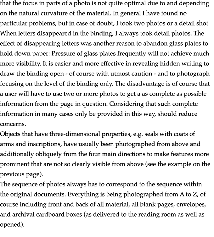 that the focus in parts of a photo is not quite optimal due to and depending on the natural curvature of the material   