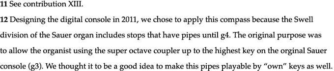 11 See contribution XIII    12 Designing the digital console in 2011, we chose to apply this compass because the Swel   