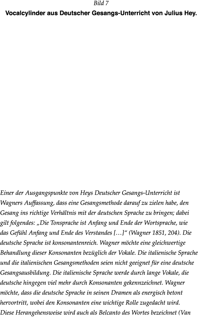 Bild 7 Vocalcylinder aus Deutscher Gesangs-Unterricht von Julius Hey          Einer der Ausgangspunkte von Heys Deuts   